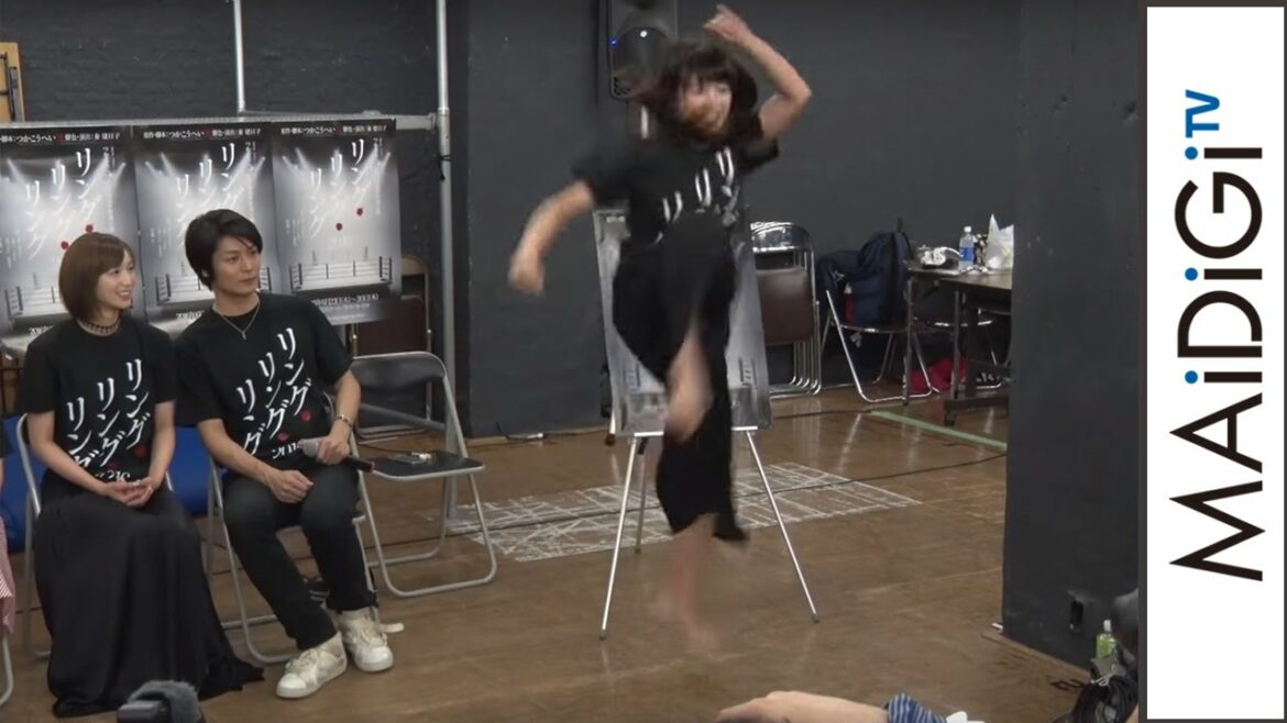 馬場ふみか、二段蹴り披露！「男性蹴るのは気持ちいい」　舞台｢リング ・リング ・リング 2016 ｣記者発表会3