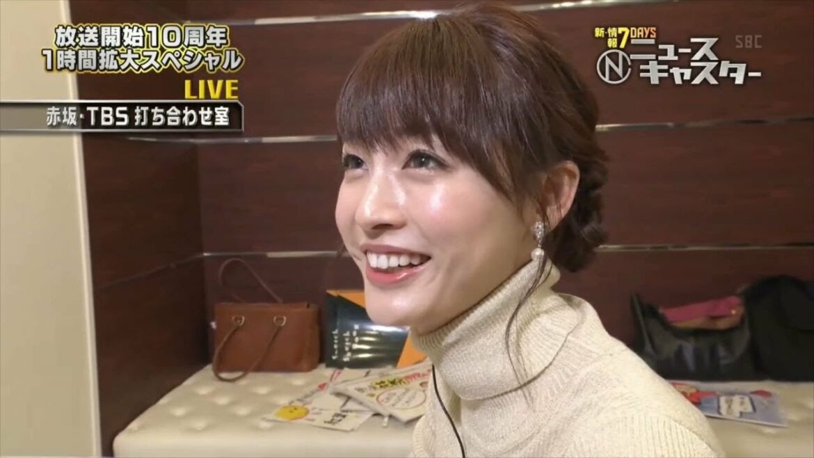 新井恵理那🌸安住紳一郎にイジられる😜