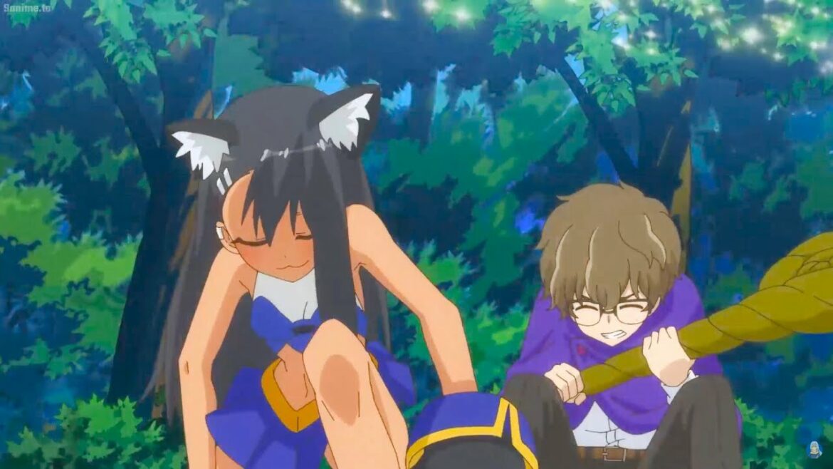 Anime Cute Girl - 夢の中でモンスターと戦う - 目を覚ます || イジらないで、長瀞さん