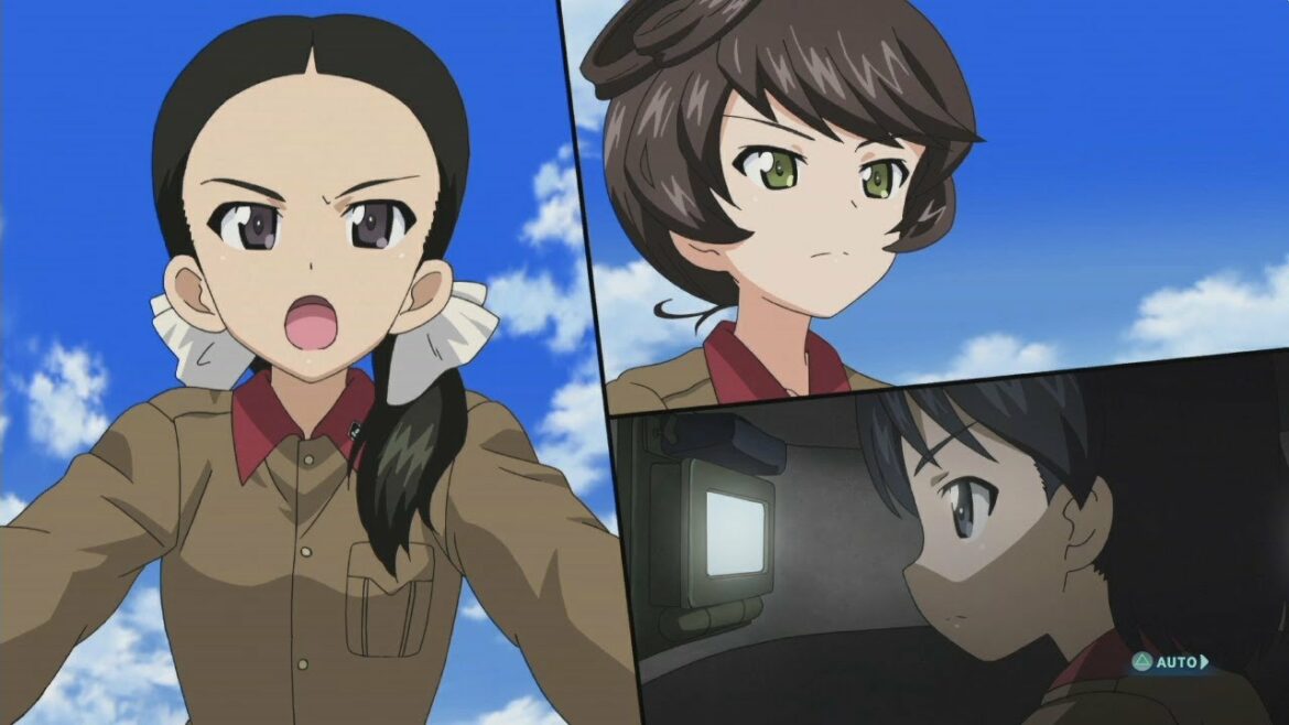 PS4 ガールズ&パンツァー 感想戦モード #1 エキシビションマッチ 大洗ゴルフ場丘側部分【GIRLS und PANZER Dream Tank Match】