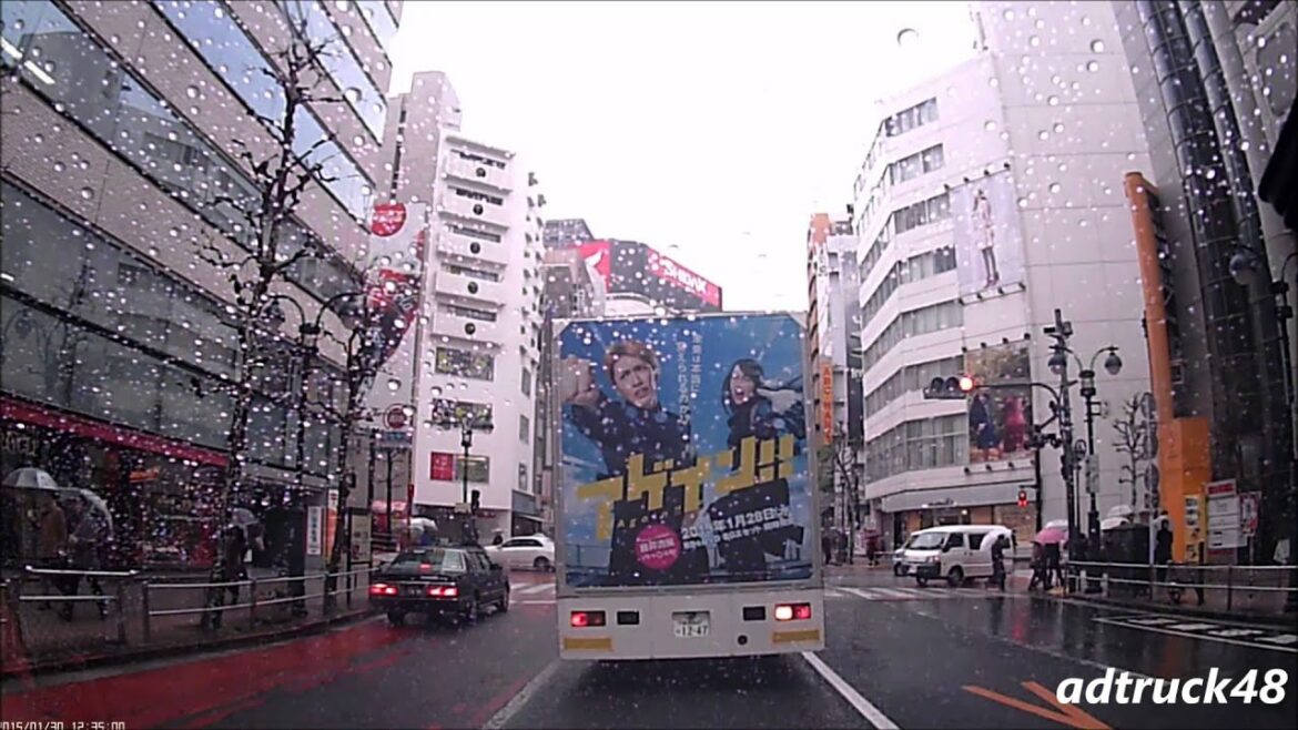 "藤井流星＆早見あかり"が描かれた宣伝トラックを追ってみた！