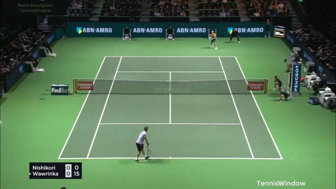 Nishikori (錦織) VS Wawrinka (ワウリンカ) Nishikori (錦織) VS Wawrinka (ワウリンカ)