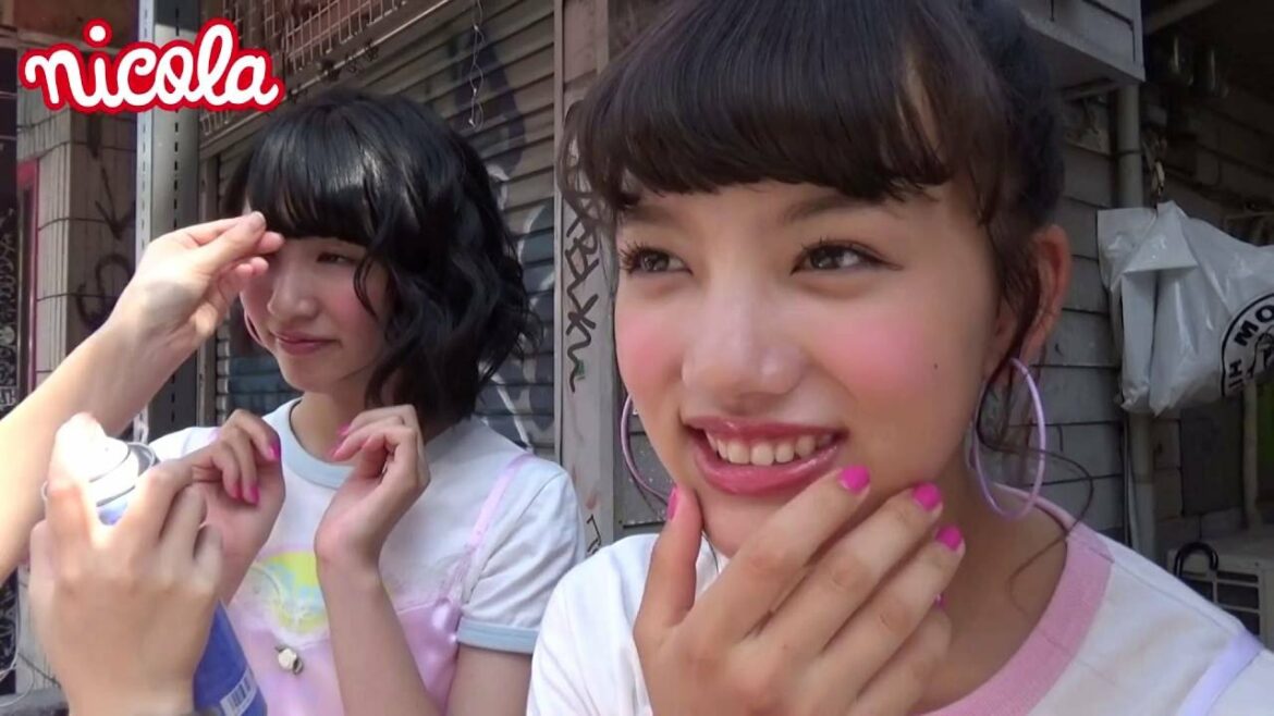ニコラ9月号「原宿ランドでしたいこと10」青島妃菜・清原果耶
