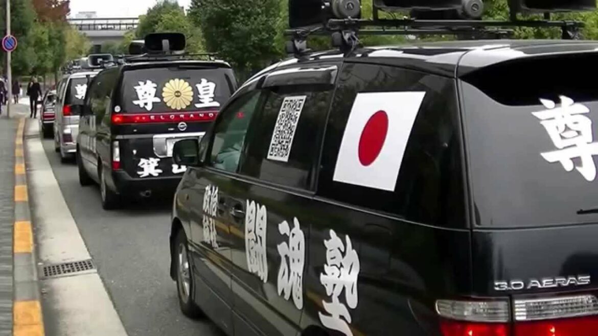 大日本新政會によるモーニング娘（矢口真里）を使った淫行犯罪への抗議街宣