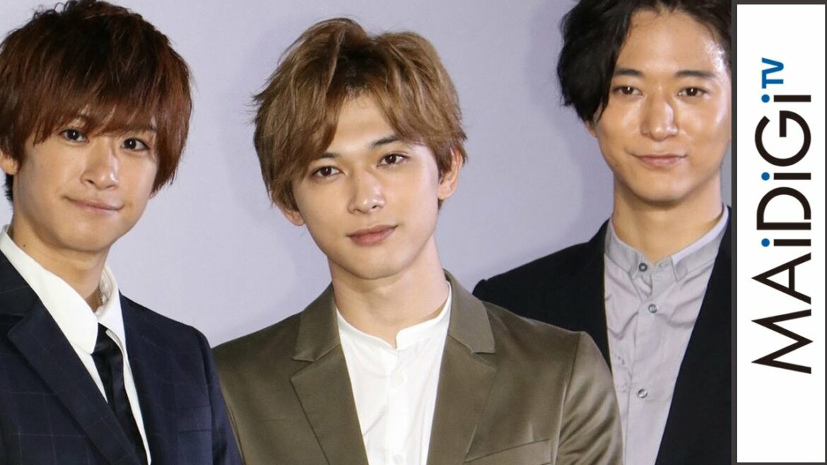 吉沢亮、浅香航大＆赤澤燈のイケメン3人で意気投合「合宿みたい」　映画「サマーソング」初日舞台あいさつ1