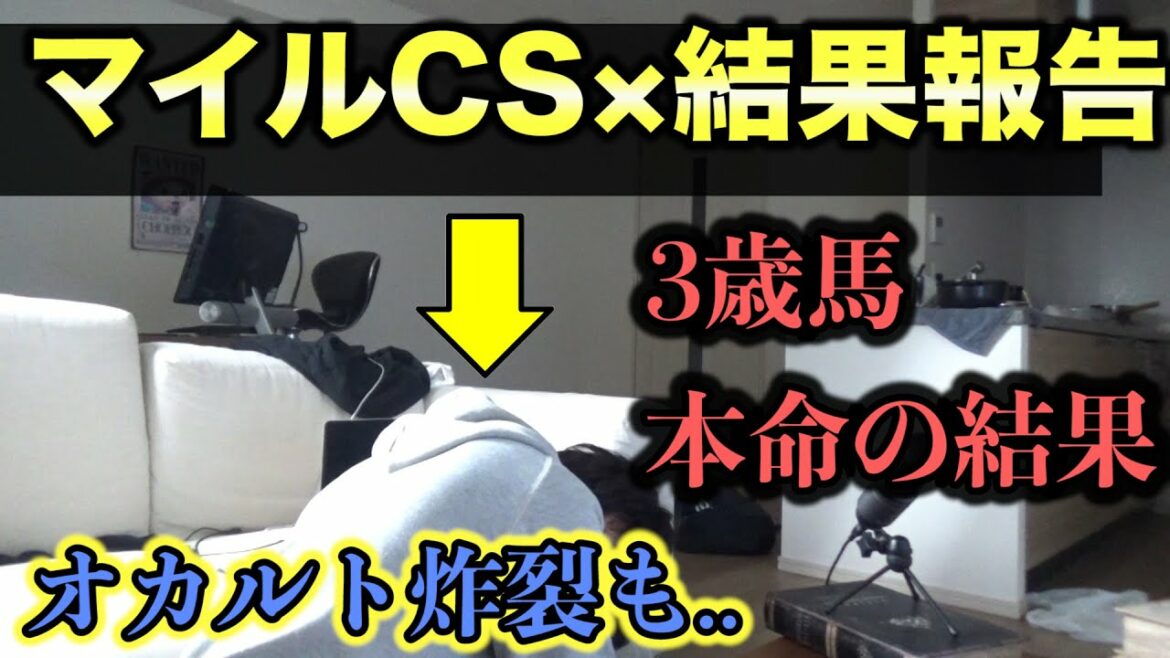【結果報告】本日のマイルCSを、3歳馬本命で勝負した結果。オカルトは見事炸裂！