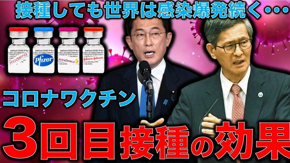 世界はコロナ感染爆発！本当に三回目ワクチン接種は必要？二回目接種から半年で効果は半減？海外ではワクチンを打っても感染爆発が続く。平田悠貴。一月万冊