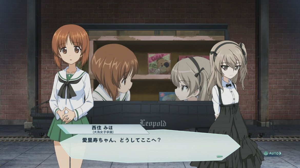 PS4 ガールズ&パンツァー 感想戦モード #7 幕間【GIRLS und PANZER Dream Tank Match】
