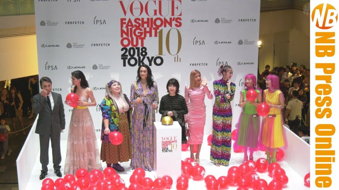 ローラ・渡辺直美 VOGUE FASHION'S NIGHT OUT 2018 第10回アニバーサリー・セレモニー