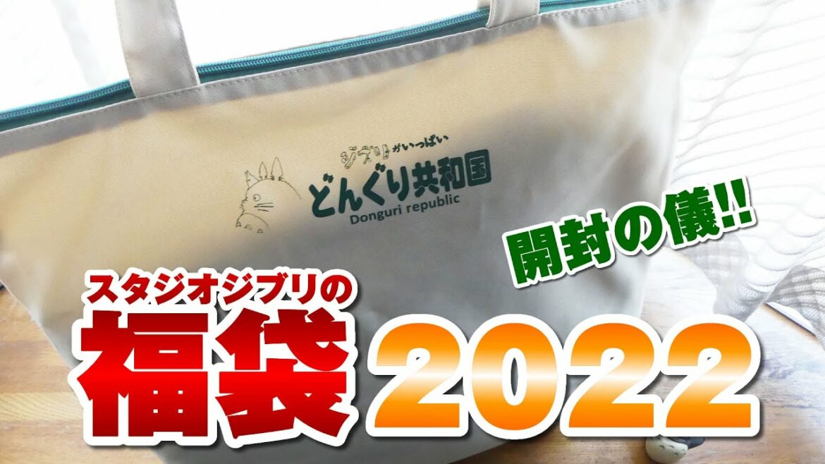 【福袋】どんぐり共和国「2022年 おたのしみ袋」の中身を紹介！【ジブリグッズ】