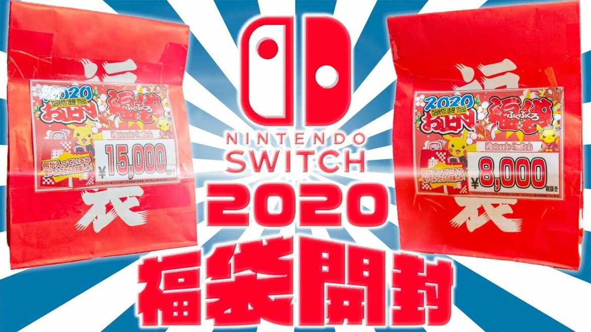 【福袋2020】年始から新たな扉が開かれる予感？Switch福袋8000円版と15000円版を開封！