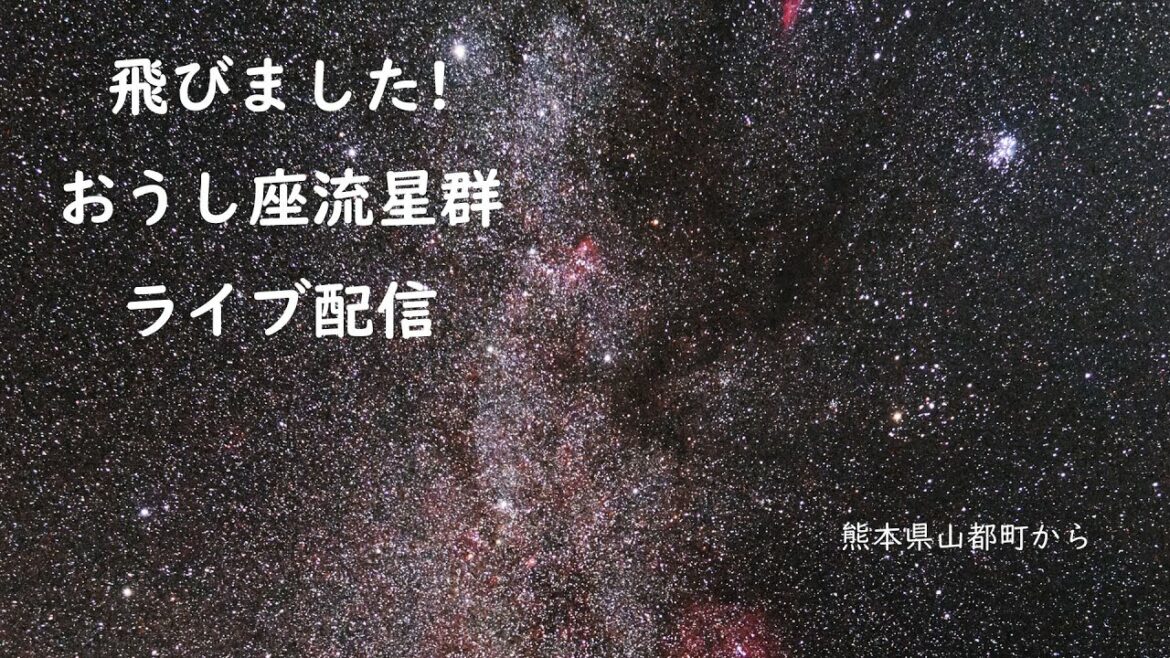 【電子観望 EAA】おうし座流星群2021ライブ！