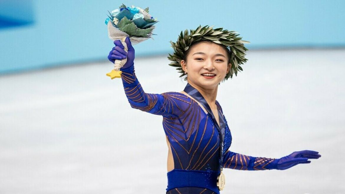 坂本花織が女子シングル優勝、全日本フィギュア