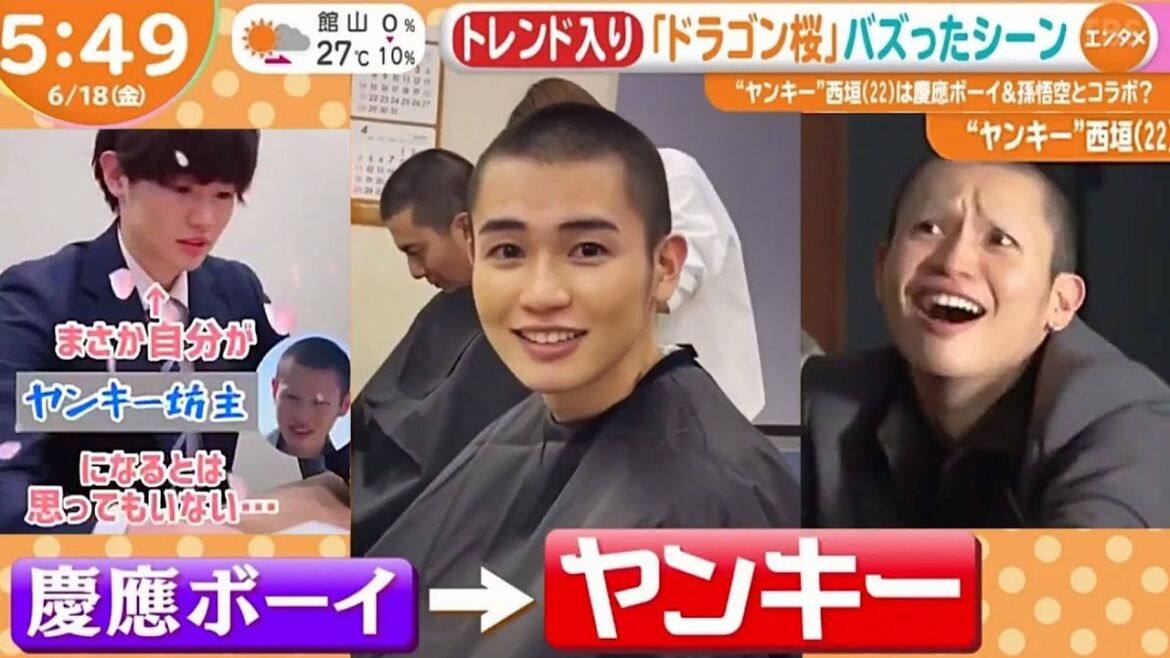 平手友梨奈『ドラゴン桜』ヤンキー西垣匠！実は慶應ボーイだった！SNSバズったシーン「はやドキ！」2021年6月18日
