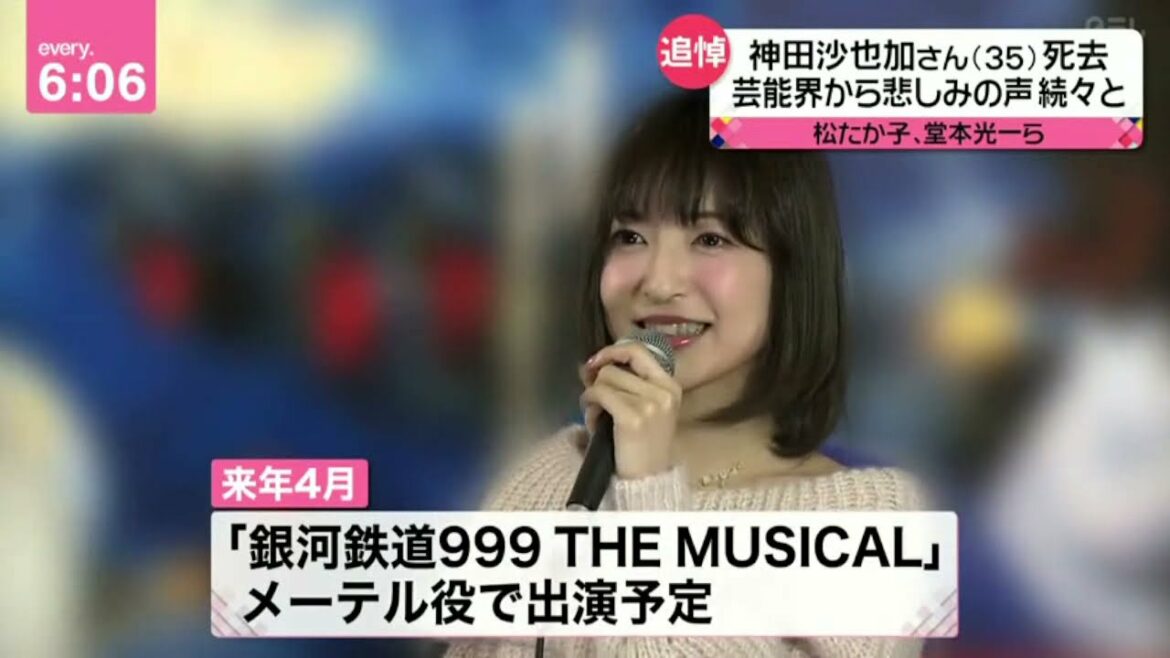 父・神田正輝きょう札幌へ神田沙也加さん(35)しのぶ声 /news every.藤井貴彦 12月20日