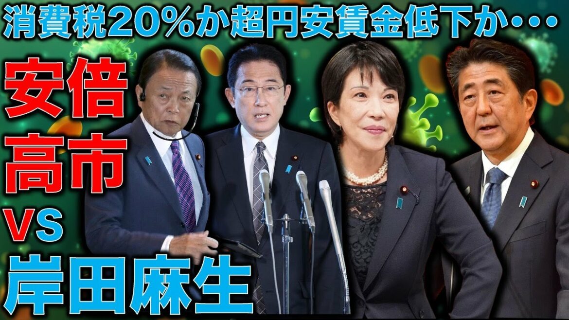 自民党権力争いの前にアベを追放しろ！安倍晋三＆高市早苗が岸田首相＆麻生太郎に追い詰められている！財政問題にかこつけた議論をする前にやるべきは安倍晋三を刑務所にぶち込め！作家今一生さんと一月万冊清水有高