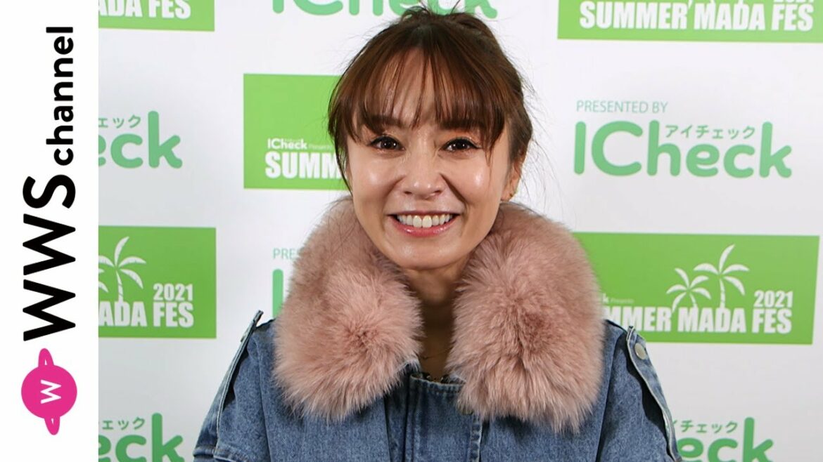 鈴木亜美が「SUMMER MADA FES 2021」出演後の感想を語る ＜ICheckPresents SUMMER MADA FES 2021＞