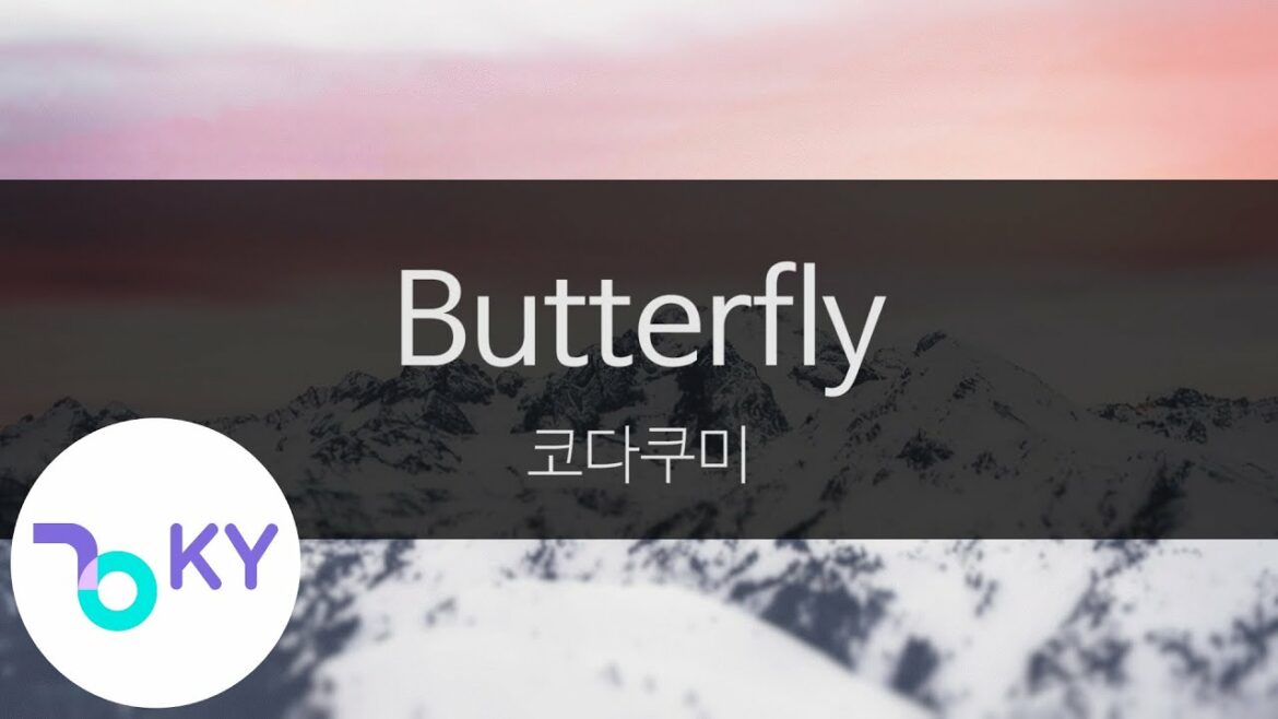 버터플라이 - 코다쿠미(Butterfly - 倖田來未) (KY.40232) / KY Karaoke