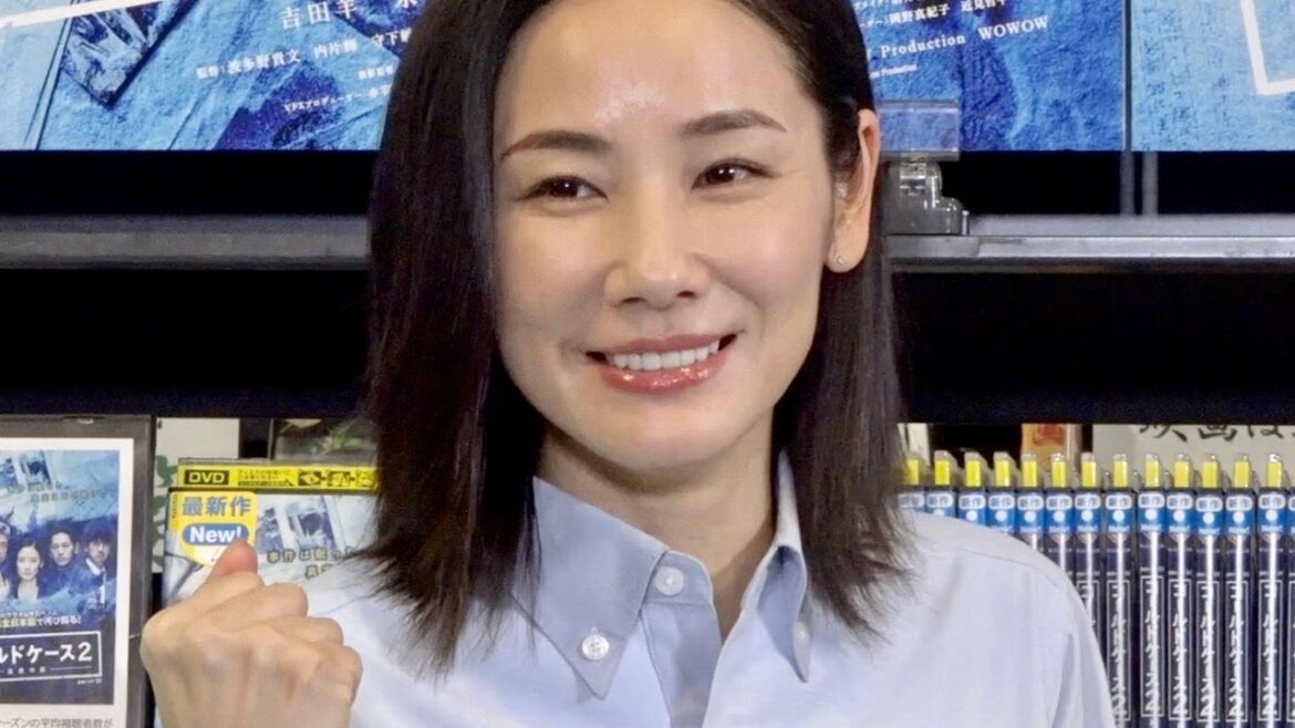 吉田羊がTSUTAYAの1日店長に！／『コールドケース2 ～真実の扉～』BD＆DVDリリース記念イベント