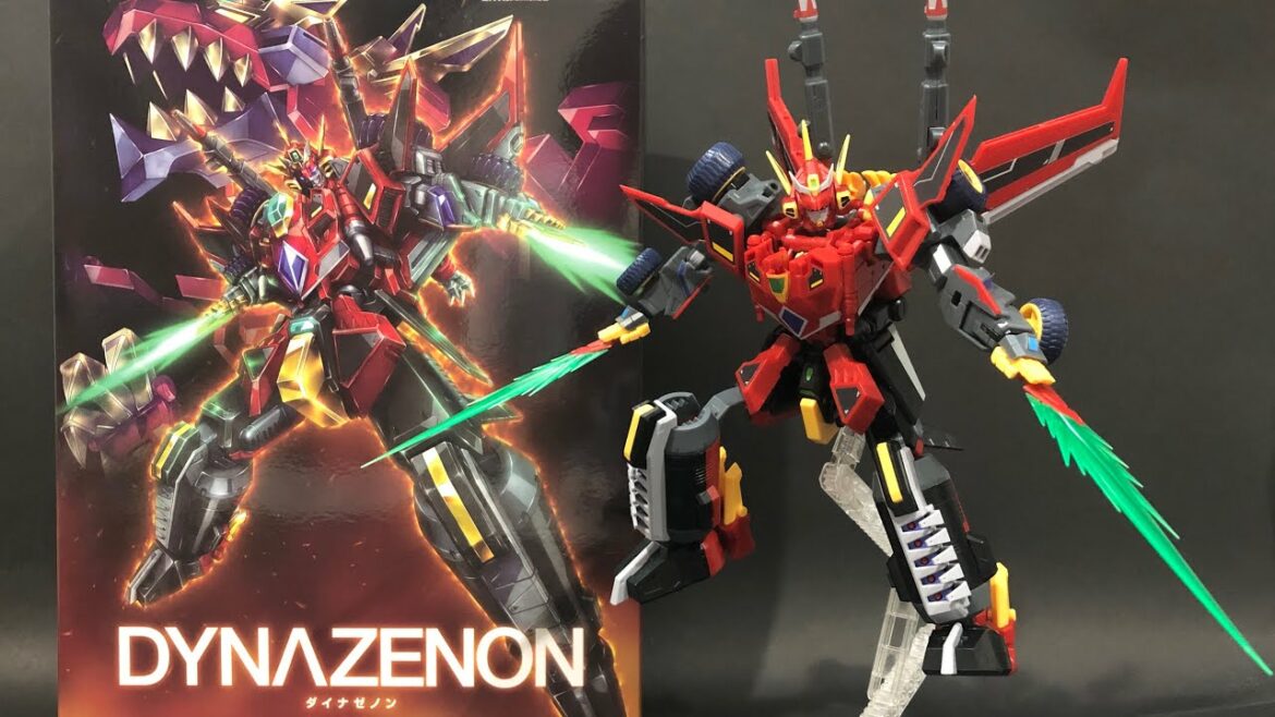 ダイナゼノンのプラモデル合体レビュー　moderoid Plastic Models　DYNAZENON Gattai