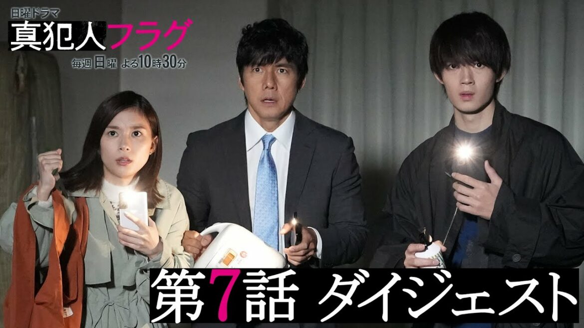 【西島秀俊 芳根京子 宮沢りえ】日曜ドラマ「真犯人フラグ」第７話がわかるダイジェスト！【第８話は12/5(日)よる10:30】
