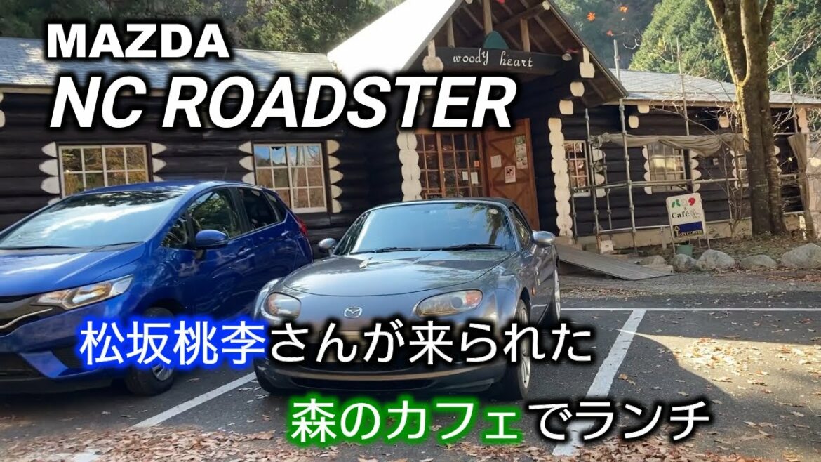 NCロードスター　松坂桃李さんが来られた森のカフェでランチ