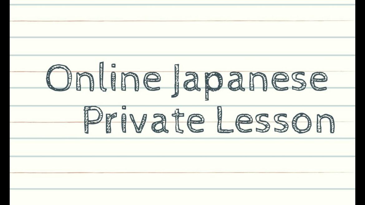 【にほんご】ONLINE JAPANESE PRIVATE LESSON with Skype WhatsApp LINE WeChat