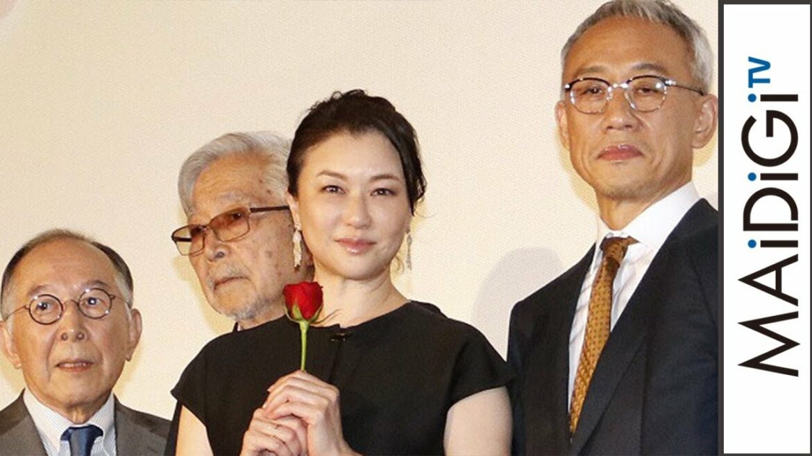 夏川結衣、西村まさ彦の舞台あいさつに苦情?「やりづらい」 映画「妻よ薔薇のように 家族はつらいよ3」初日舞台あいさつ1 夏川結衣、西村まさ彦の舞台あいさつに苦情?「やりづらい」 映画「妻よ薔薇のように 家族はつらいよ3」初日舞台あいさつ1