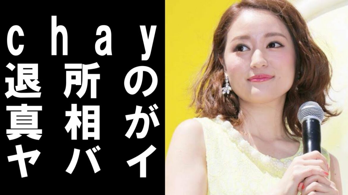 【 衝撃 】 シンガー・ソングライター で モデル の chay が 事務所 を 退所 したが、その 真相 が ヤバイ ！
