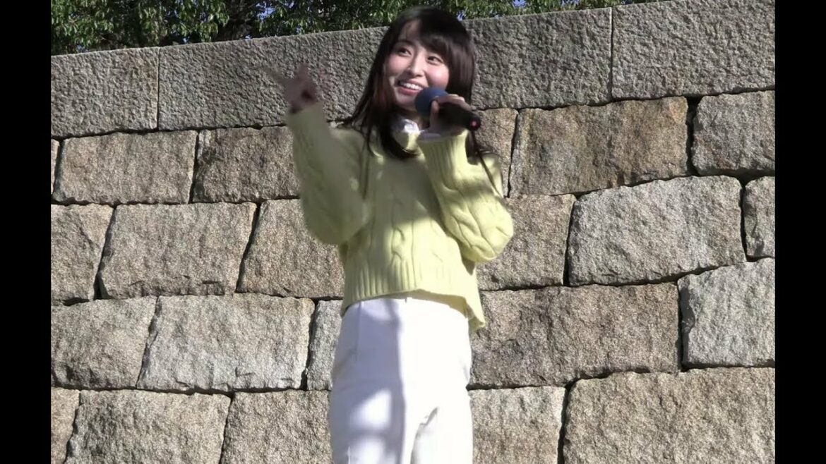 佐藤佳奈(読売テレビ新人アナ) イベントでTWICE,AKBのダンスを披露 2019.11