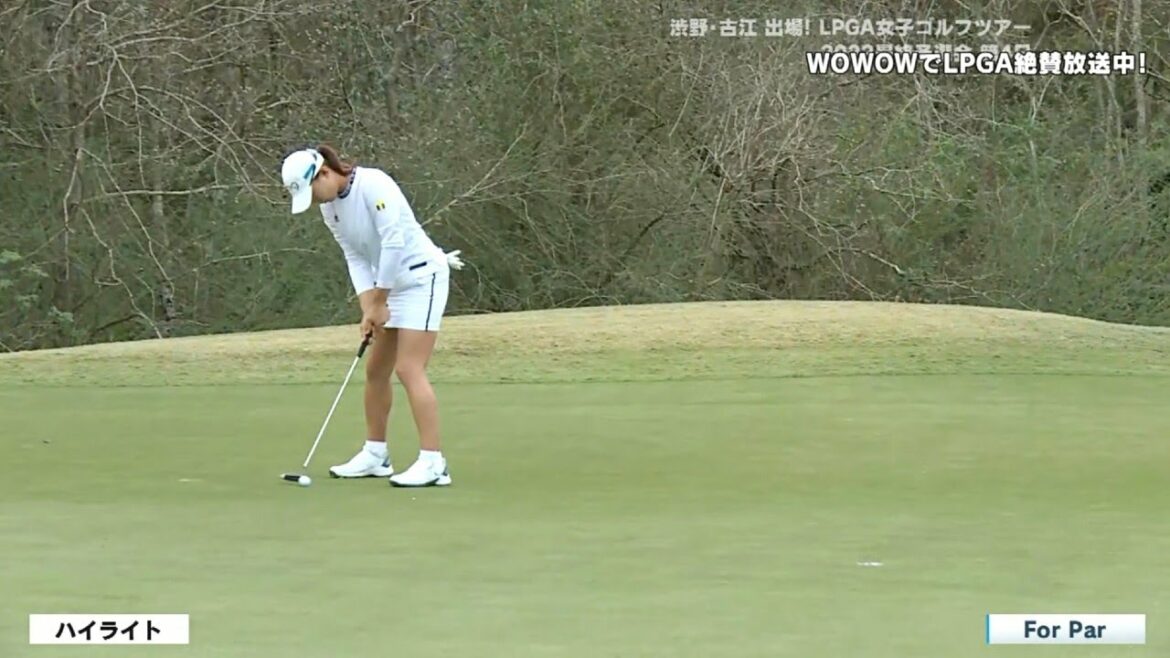 渋野日向子 第4日ハイライト/LPGA女子ゴルフツアー 2022最終予選会 Week1【WOWOW】 渋野日向子 第4日ハイライト/LPGA女子ゴルフツアー 2022最終予選会 Week1【WOWOW】