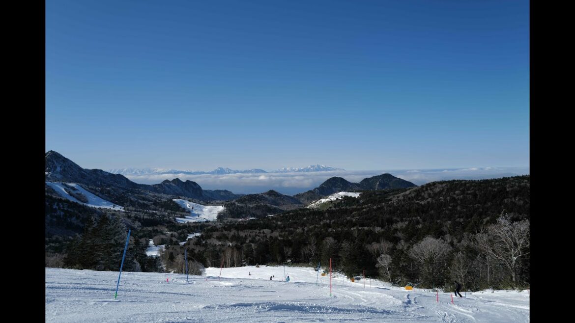 [アルペンスキー] 2021.12.6 横手山スキー場 ショートポールGSレーニング