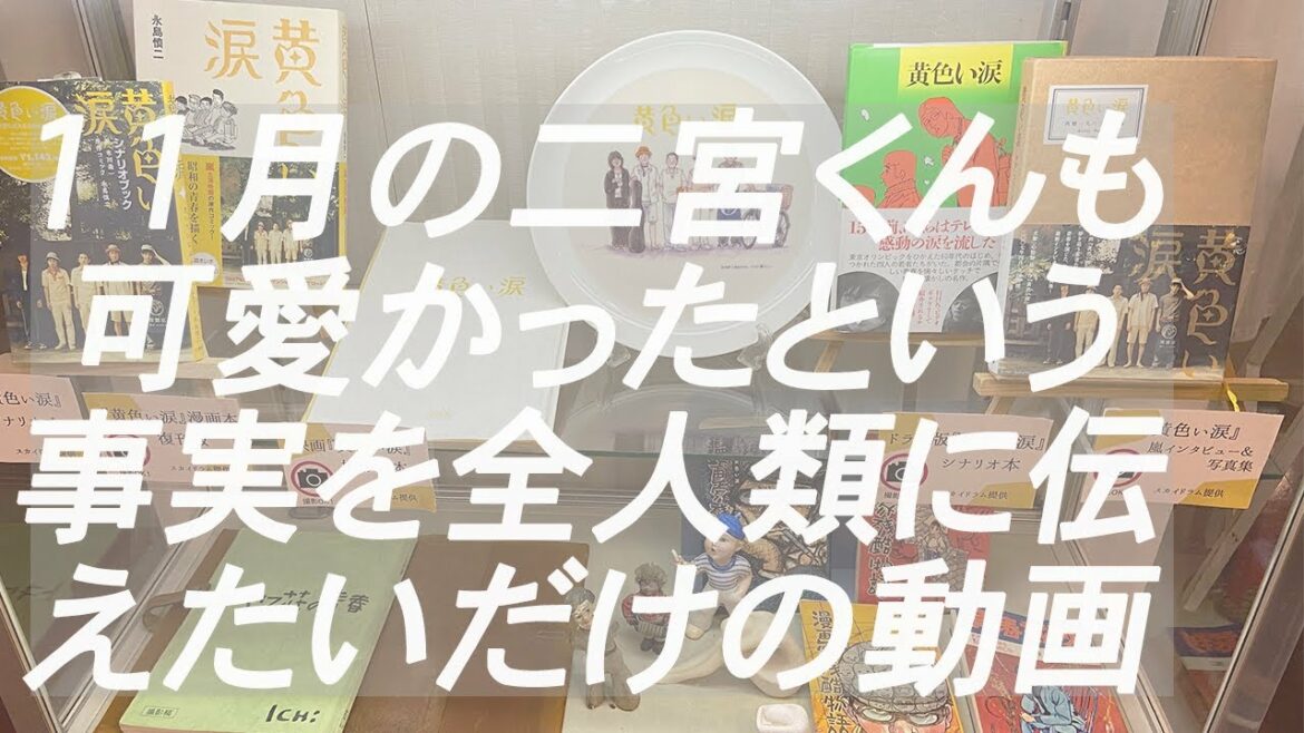 11月も可愛い二宮和也｜ジャニヲタの俺的推しキャワ速報｜推し活