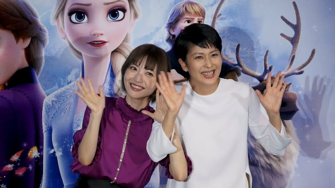 松たか子＆神田沙也加が“４年ぶり”の再会『アナと雪の女王２』大ヒット記念イベント