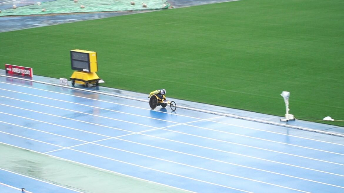 【パラ陸上】T52 男子 1500m 決勝 佐藤友祈 2021 第32回日本パラ陸上競技選手権大会