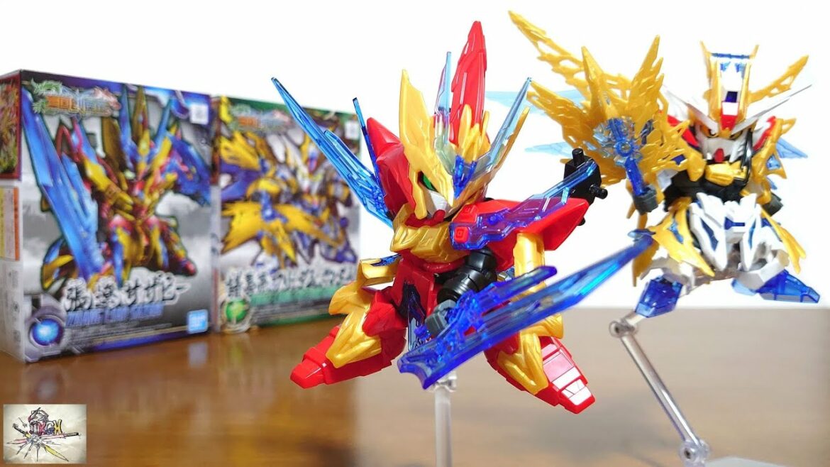 （フリーダムとサザビーがSD三国創傑伝に登場！）SD 三国創傑伝 諸葛亮フリーダムガンダム / 張遼サザビー　レビュー