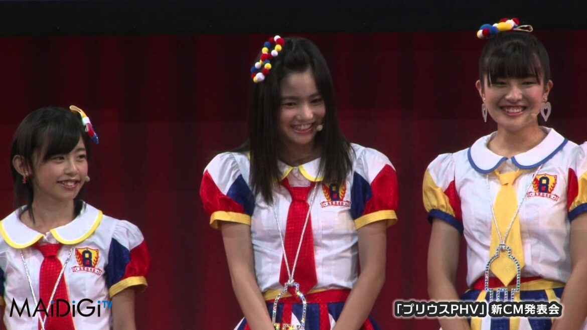 さしこもビックリ、前田敦子に声が激似の岡部麟...　「プリウスPHV」新CM発表会(2)　#Rino Sashihara　#Japanese Idol