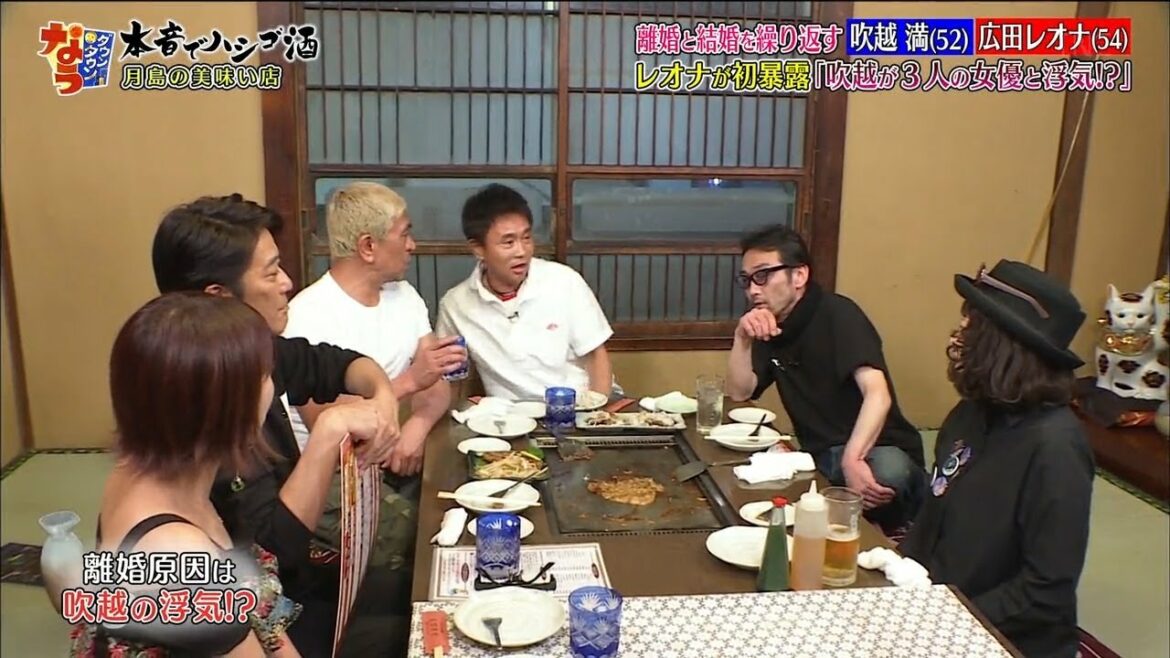 『ダウンタウン』【松本人志❌浜田雅功】 ❌⭕✅ 離婚原因は吹越の浮気？