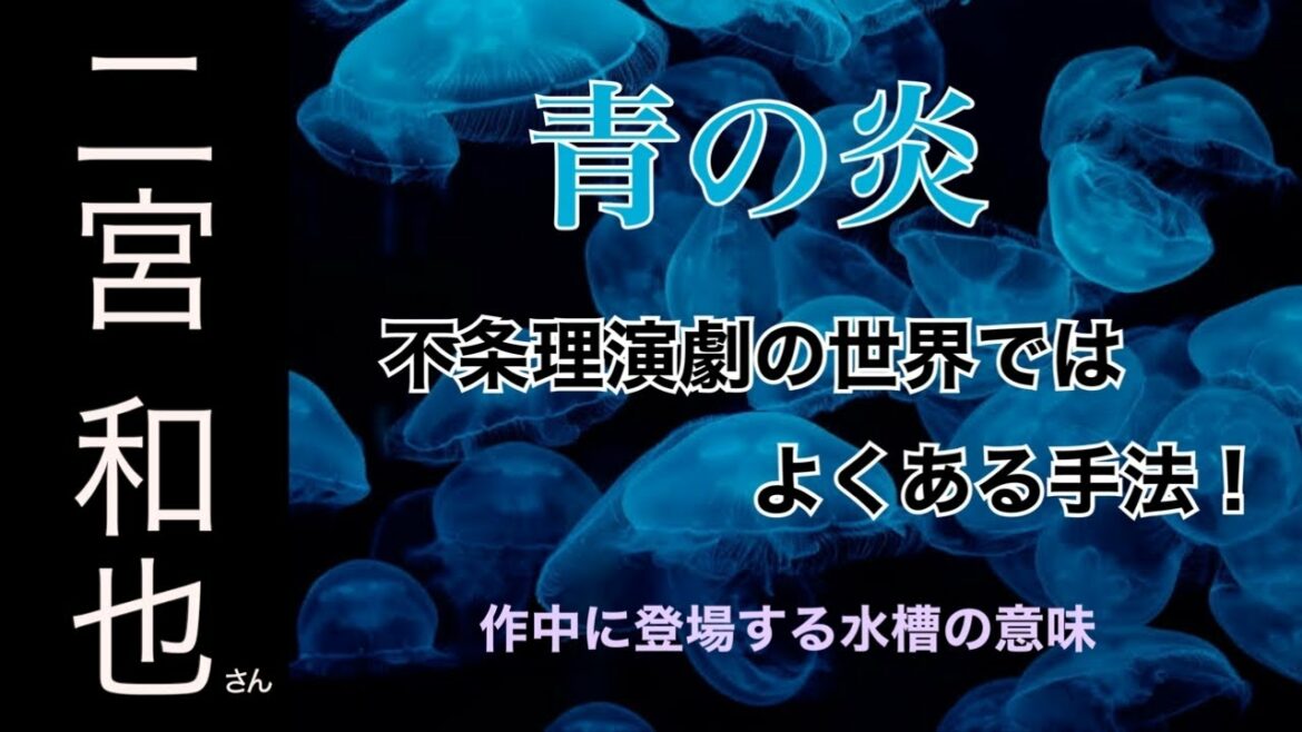 二宮和也さん「実はよくある手法!作中の水槽の意味と不条理演劇について」【青の炎】 二宮和也さん「実はよくある手法!作中の水槽の意味と不条理演劇について」【青の炎】