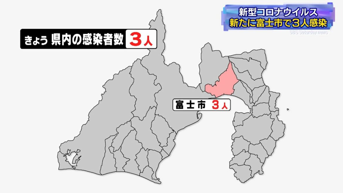 【新型コロナ】静岡県内3人新規感染 いずれも富士市　クラスター感染ではない