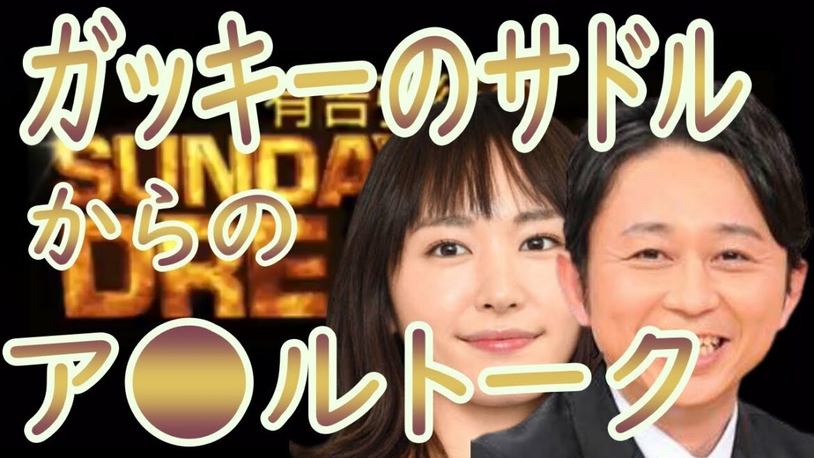 ☆サンドリ☆【ガッキーと自転車サドル】切り抜き　サンデーナイトドリーマー