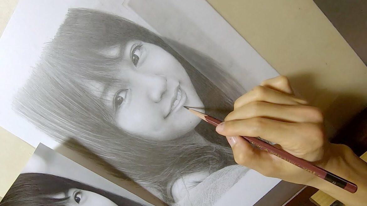 【有村架純】デッサンしてみた。