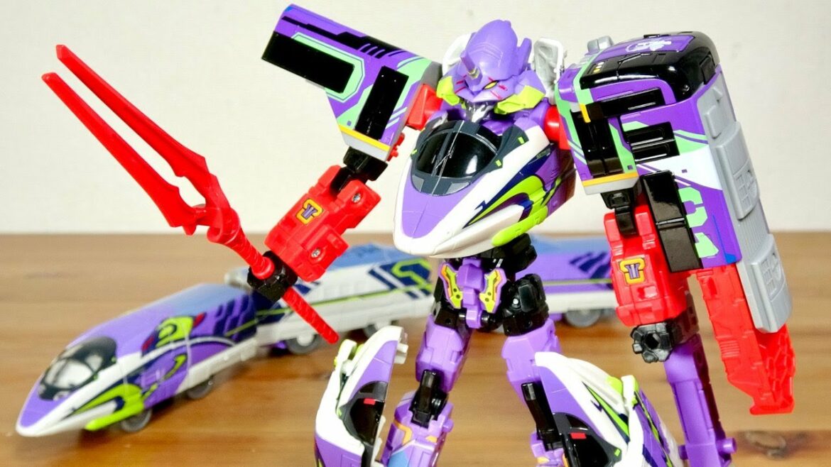 遂に登場！究極のシンカリオン！ 新幹線変形ロボ シンカリオンZ 500ミュースカイ TYPE EVA お馴染み500系新幹線とエヴァンゲリオンコラボ車両☆Z合体の相性が良すぎる！プラレール