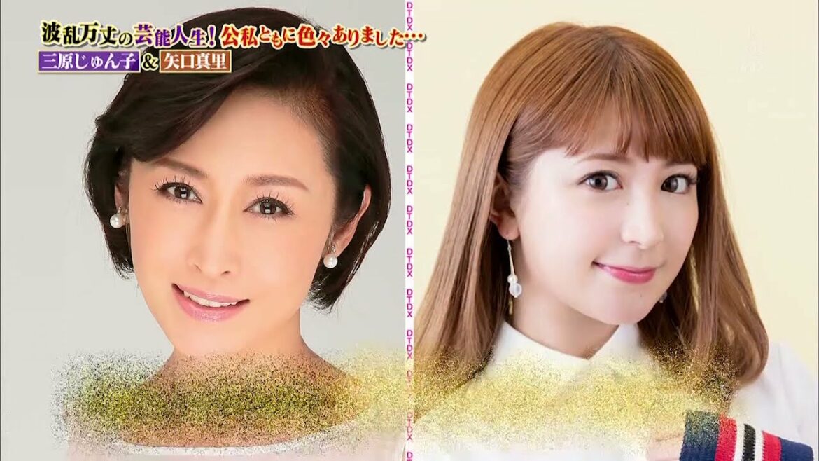 「波乱をり越え幸せになった2人「三原じゅん子&矢口真里」『ダウンタウン』