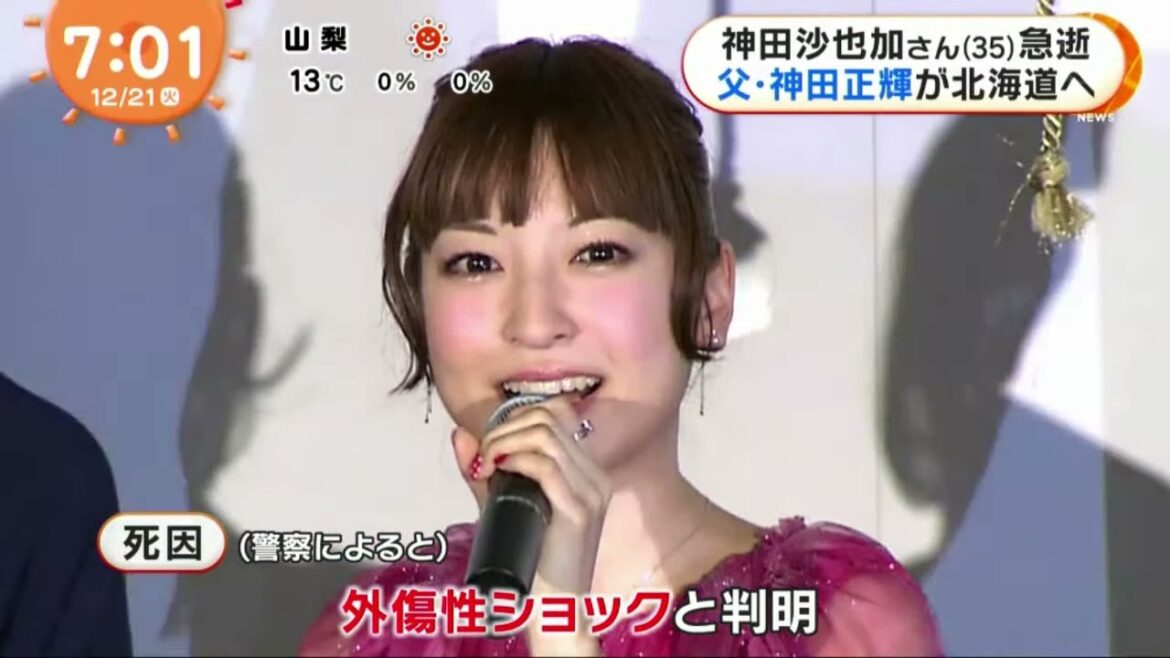 神田沙也加さん(35)急逝母・松田聖子も札幌入りか『めざましテレビ』2021年12月21日