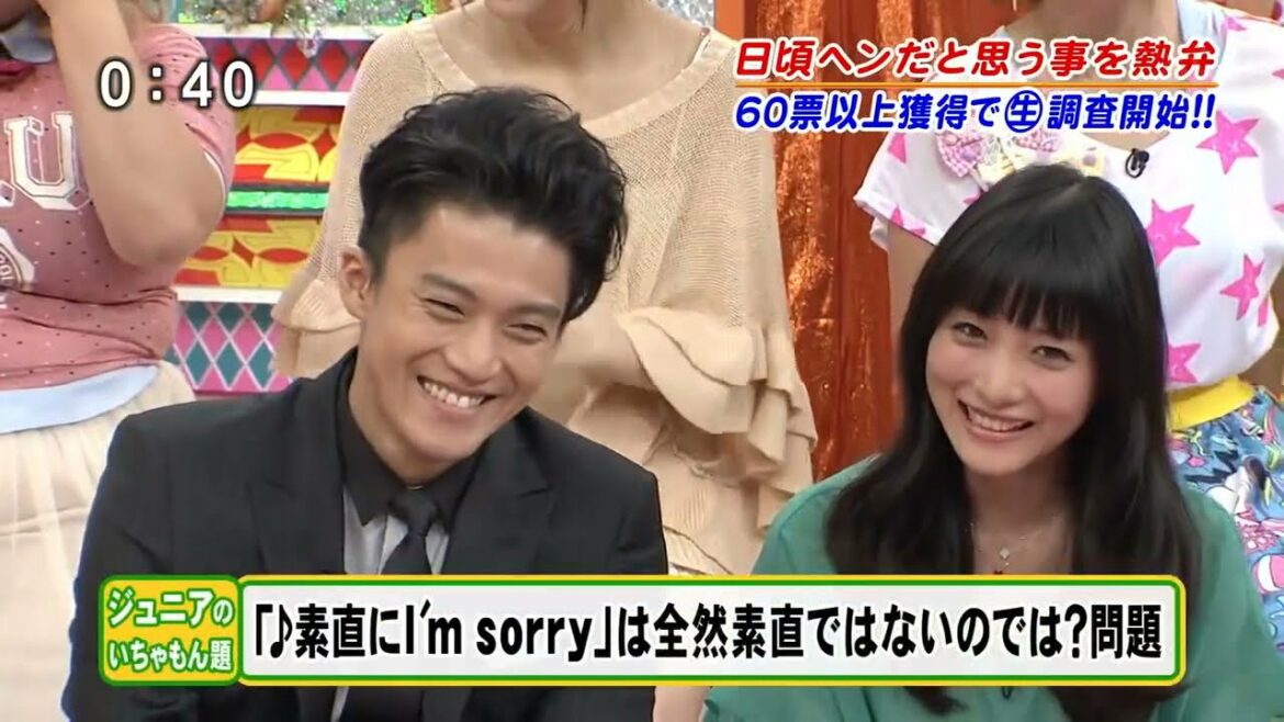 笑っていいとも! 「小栗旬&石原さとみ」→日頃ヘンだと思う事を熱弁