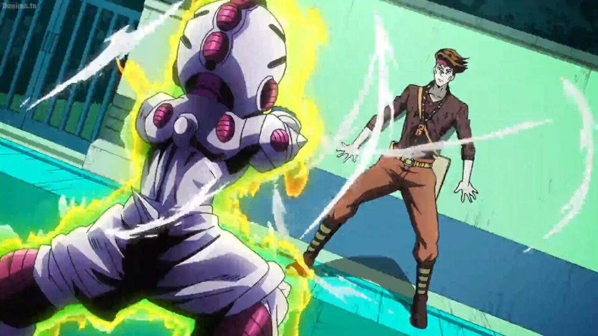ジョジョの奇妙な冒険 ☆ The boy Hayato witnessed the murderer kill the lovers , 殺人犯が恋人たちを殺すのを目撃した少年隼人