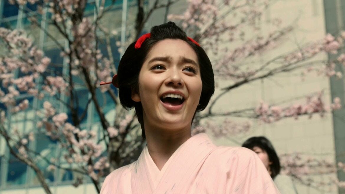 新川優愛、“侍”役所広司の娘役で登場　新TV-CM『ドリームジャンボ宝くじ「侍、夢の再会」篇』＆メイキング映像
