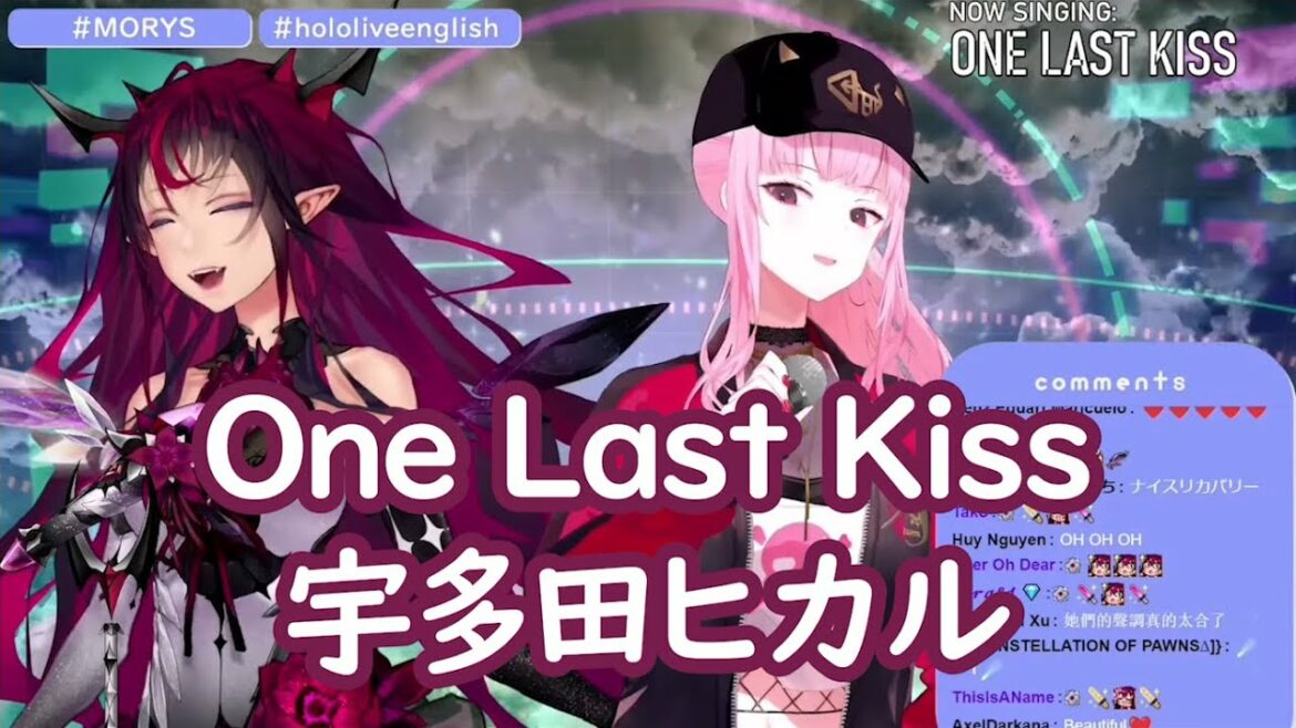 【IRyS ｘ Calliope Mori】宇多田ヒカル/Hikaru Utada - One Last Kiss【Singing Clip / 歌枠切り抜き】(19/10/2021)