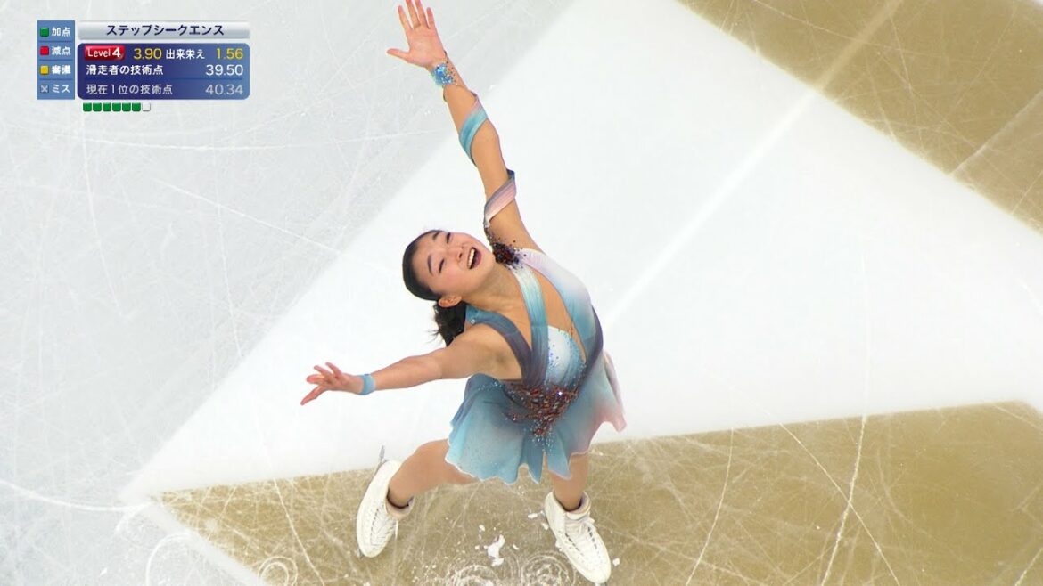 坂本花織 女子SP１位 ＜ノーカット＞ 【全日本フィギュア2021】